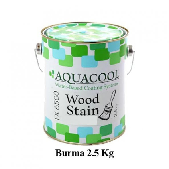 Aquacool Su Bazlı Dış Mekan Verniği Burma 2.5 Kg 68