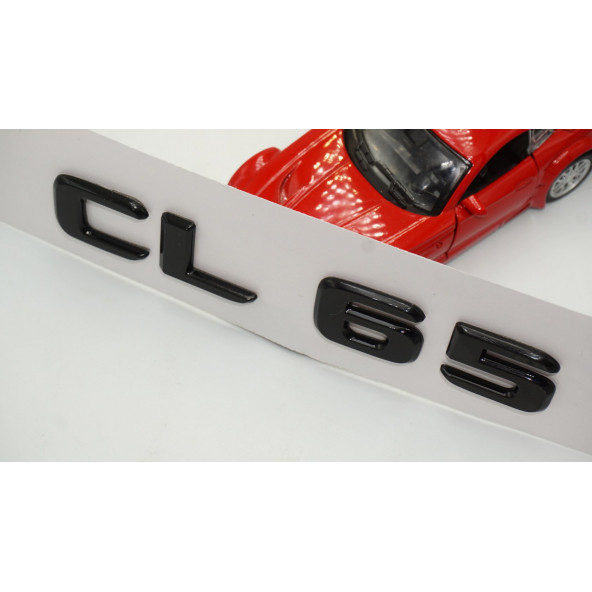 CL 65 Bagaj Parlak Siyah ABS 3M 3D Yazı Logo - 4