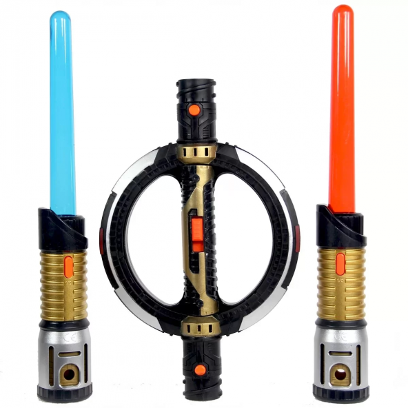 Star Warrior Elektronik Işın Kılıcı Seti LM666-21A - 3