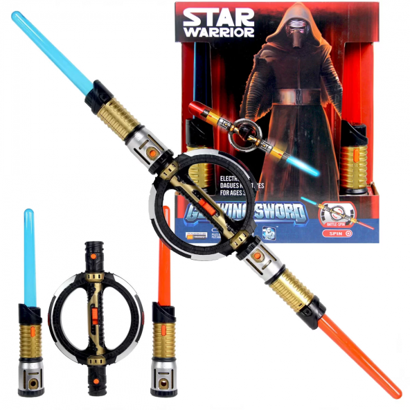 Star Warrior Elektronik Işın Kılıcı Seti LM666-21A - 4