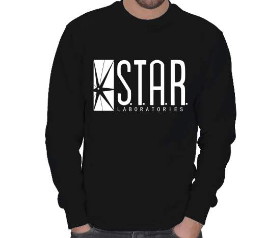 The Flash Star Laboratories  ERKEK SWEATSHIRT