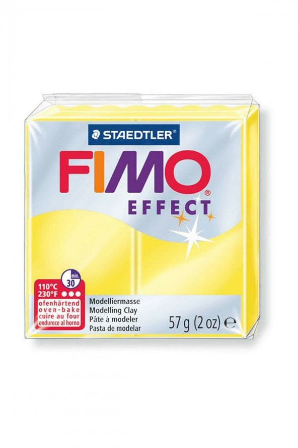 Fimo Effect Polimer Kil 57gr. Yellow Jaune