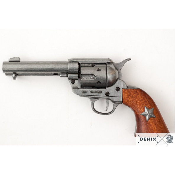 Dekoratif Denix-CAL.45 PEACEMAKER REVOLVER 4,75", ABD 1873 - 2