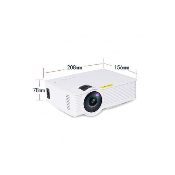 DOMA GP9 Projeksiyon cihazı led 1080p full hd - 2