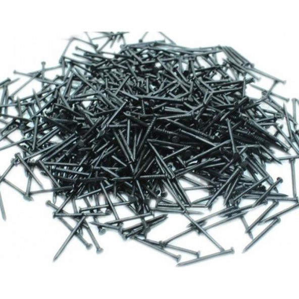 Filografi Çivisi Siyah renk  Düz Baş Çivi 250gr.