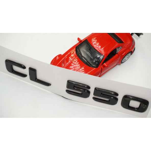 CL 550 Bagaj Parlak Siyah ABS 3M 3D Yazı Logo - Resim 4