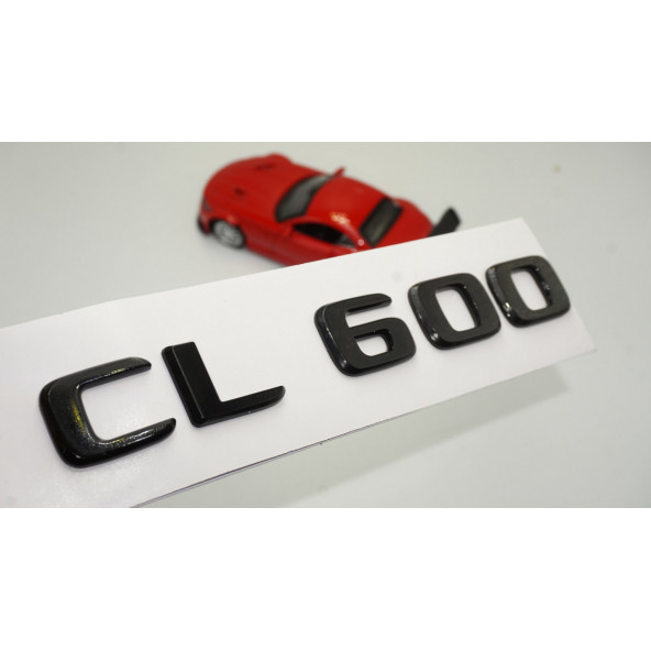 CL 600 Bagaj Parlak Siyah ABS 3M 3D Yazı Logo