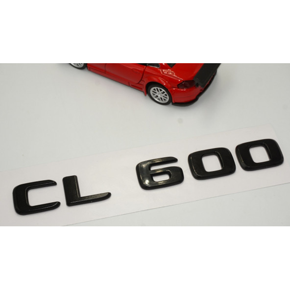 CL 600 Bagaj Parlak Siyah ABS 3M 3D Yazı Logo - Resim 3
