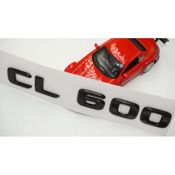 CL 600 Bagaj Parlak Siyah ABS 3M 3D Yazı Logo - Resim 4