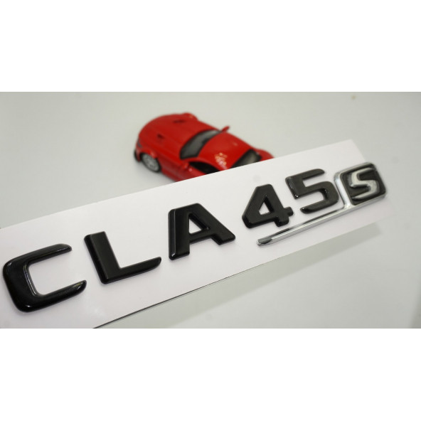 CLA 45S Bagaj Parlak Siyah ABS 3M 3D Yazı Logo