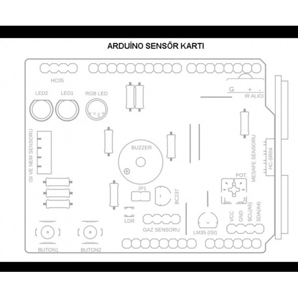Arduino Sensör Kartı - 2