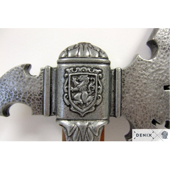 Denix-SAVAŞ BALTASI, ALMANYA 11. YÜZYIL-Boyutlar: 80 cm Ağırlık: 1.140 g Dönem: Ortaçağ Avrupası VI-XV C. - Resim 5