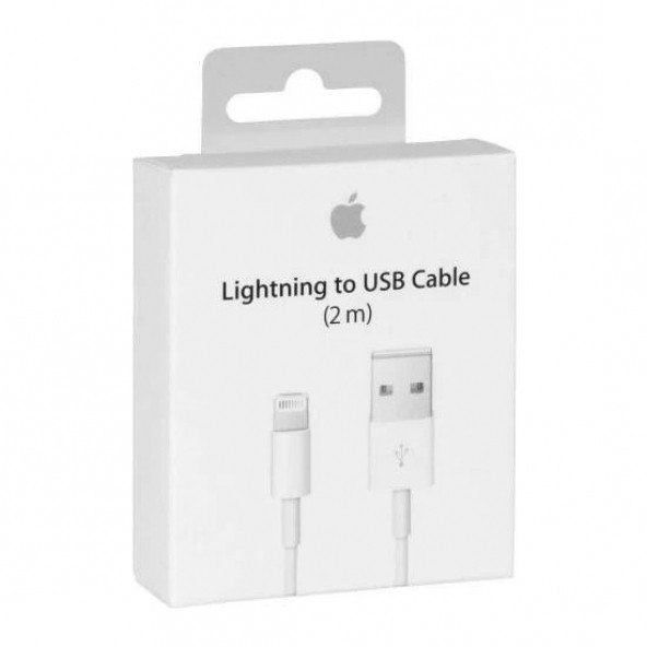 Apple Iphone Uyumlu Hızlı Şarj Aleti Kablosu 2m Lightning To USB Cable