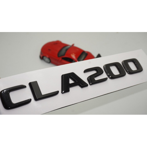CLA 200 Bagaj Parlak Siyah ABS 3M 3D Yazı Logo ürün görseli 1
