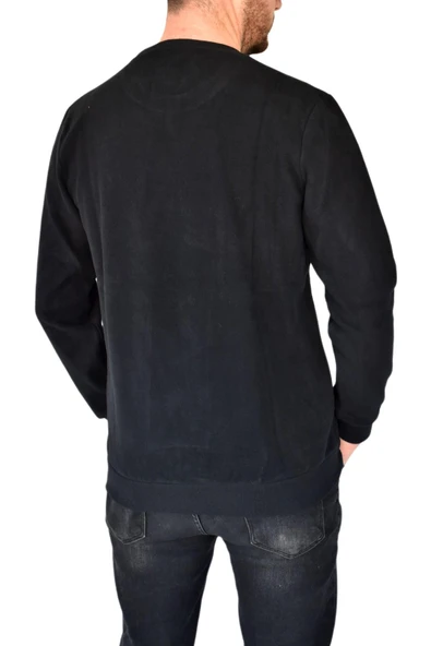 Erkek Büyük Beden Sıfır Yaka Sweatshirt 2268-BTL  BGL-ST02355 - Resim 11