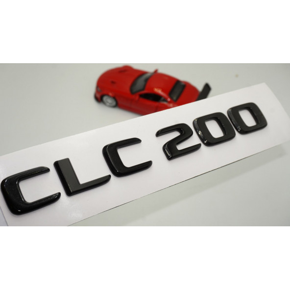 CLC 200 Bagaj Parlak Siyah ABS 3M 3D Yazı Logo