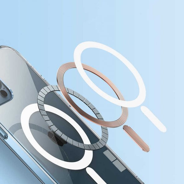 Apple iPhone 14 Plus 6.7 Kılıf Wireless Şarj Destekli Manyetik Kapak - 11