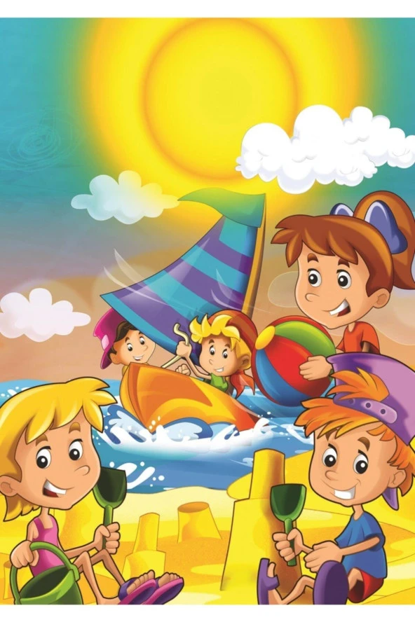 Art Çocuk Puzzle Yaz- Kış 12+24 Parça Puzzle - 3