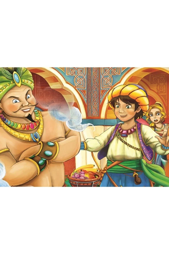 Art Çocuk Puzzle Sihirli Lamba 2 x 100 Parça Puzzle - 2