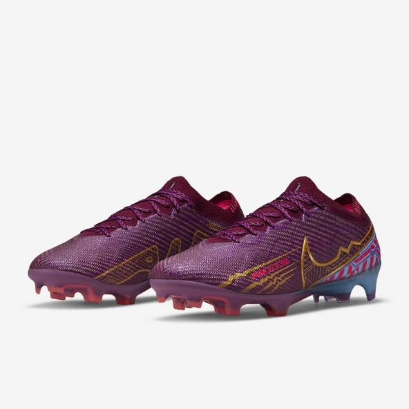 NİKE ZOOM VAPOR 15 ELİTE KM FG ERKEK MOR KRAMPON DR9996694 P-92 - 3