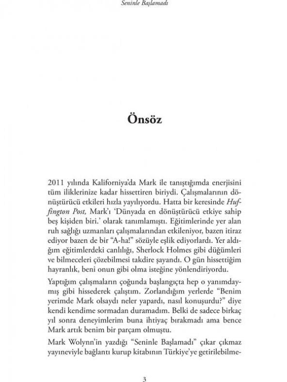 Sola Yayınları Seninle Başlamadı - 2