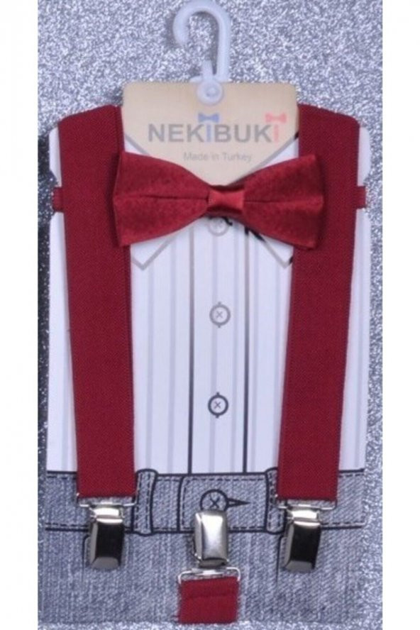 Pantolon Askı Papyon Seti 1-9 Yaş