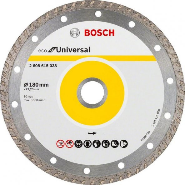 Bosch Eco Universal Turbo Elmas Kesme 180 MM 2.608.615.038
