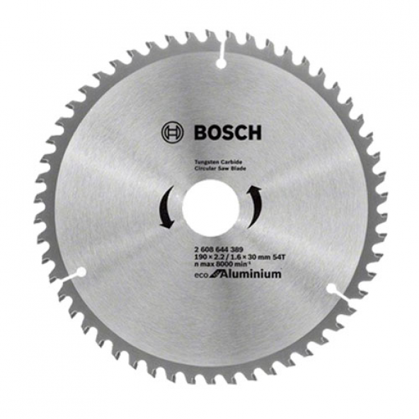 Bosch Elmas Alüminyum Testere 190x30/54T 2.608.644.389