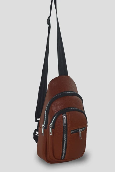 Bagorama SUOMY Unisex Deri Bodybag Sırt, Omuz, Çapraz Askılı Çanta - 8