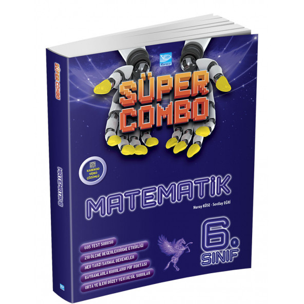 Süper Combo Matematik 6. Sınıf Soru Kitabı