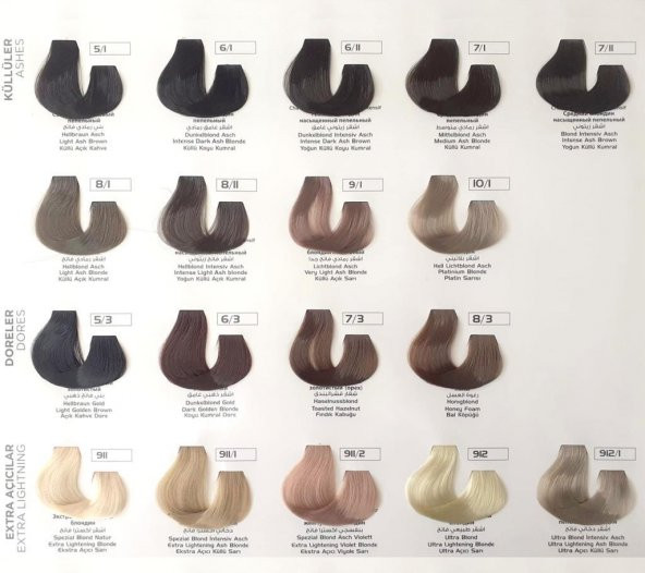 H.A.SS Oksidan 60 Ml. + Lilafix Saç Boyası 60 Ml. (2şer Adet) - Resim 5