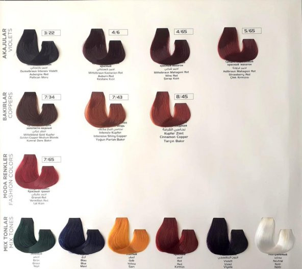 H.A.SS Oksidan 60 Ml. + Lilafix Saç Boyası 60 Ml. (2şer Adet) - Resim 6