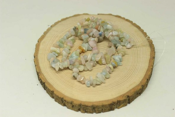 Morganit Taşı Doğal Küçük Taşlar Dizi ürün görseli