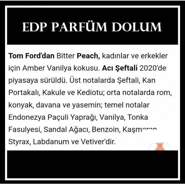 Paristore Parfüm T7 unisex - Resim 2