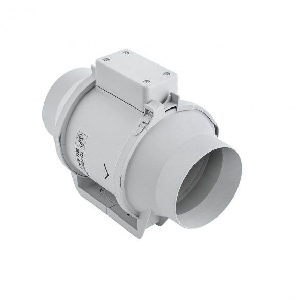 TD 160/100 N Silent Reb-1 Hız Anahtarlı Soler Palau Sessiz Yuvarlak Havalandırma Fanı - 4