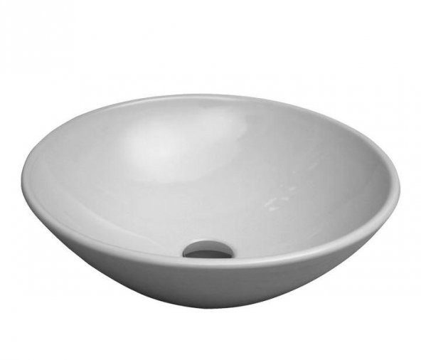 Serel Tezgah Üstü Yuvarlak Çanak Lavabo 45 cm 2012DXS110H