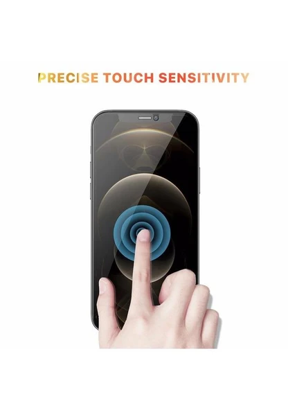 Apple iPhone 12 Pro Max 6.7 Hayalet Privacy Cam Ekran Koruyucu - Resim 2