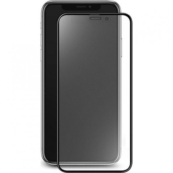 Apple iPhone 11 Pro Game Matte Glass Tam Kaplayan Ekran Koruyucu - Siyah