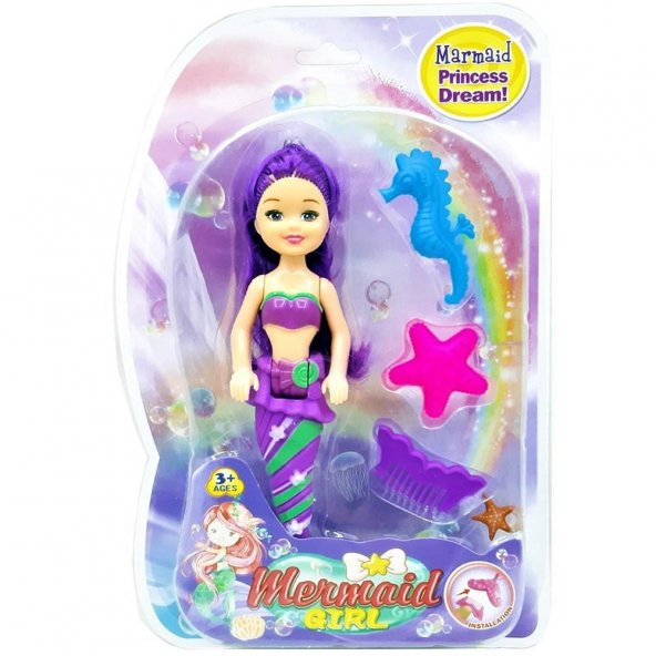 Mermaid Kızları Sevimli Deniz Kızı - 0022