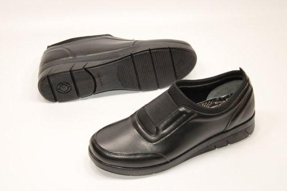 GND ORTOPEDİK KAYMAZ KAUÇUK TABAN BAĞSIZ KOLAY GİYİM KADIN GÜNLÜK YÜRÜYÜŞ MEVSİMLİK AYAKKABI - 3