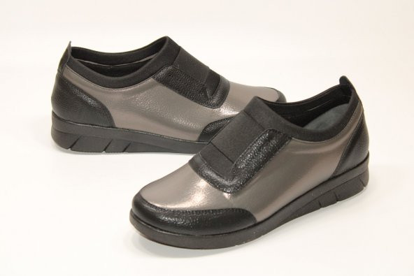 GND ORTOPEDİK KAYMAZ KAUÇUK TABAN BAĞSIZ KOLAY GİYİM KADIN GÜNLÜK YÜRÜYÜŞ MEVSİMLİK AYAKKABI - 12