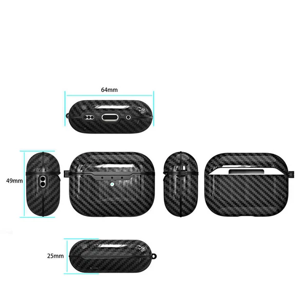 Apple Airpods Pro 2 Kılıf Zore Airbag 04 Silikon Kılıf - 6
