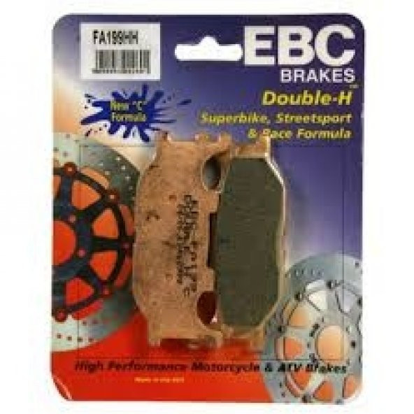 Yamaha Xvs 1100 Drag Star Ön Fren Balatası Ebc Fa199Hh Sinterli B ürün görseli 1