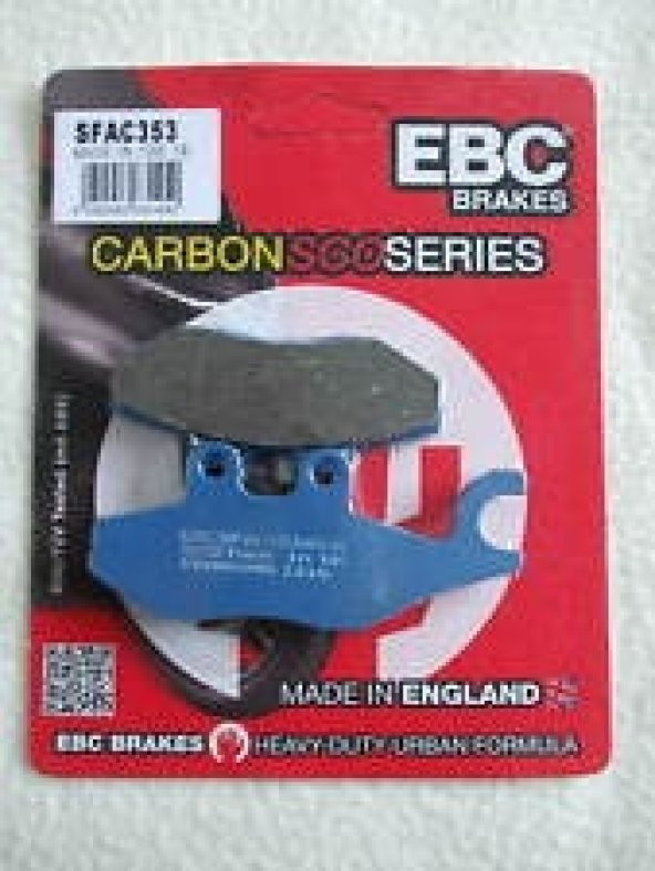 Vespa Sprint 150 Ön Fren Balatası Ebc Sfac353 Karbon Balata ürün görseli 1