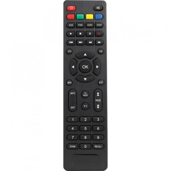 Moonstar DSR-6500 DARK Uydu Alıcı Kumandası