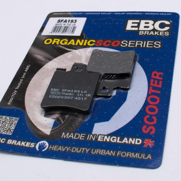 Ebc Sfa193 1998-2002 Aprilia Area 51 Arka Fren Balatası Yeni3751