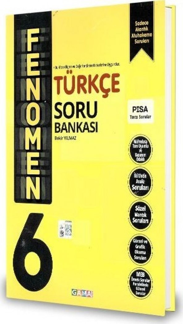 Gama 6.Sınıf Fenomen Türkçe Soru Bankası