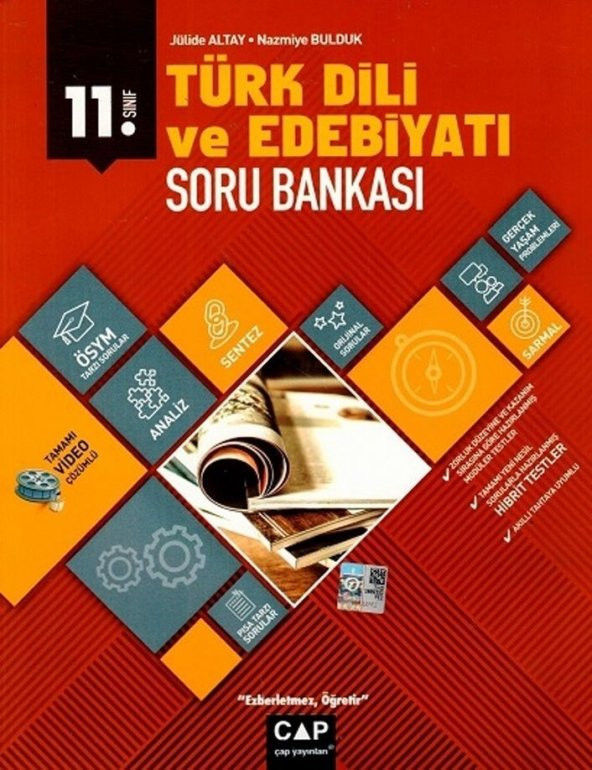 Çap 11. Sınıf Anadolu Lisesi Türk Dili ve Edebiyatı Soru Bankası