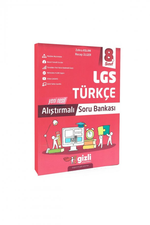 8. Sınıf Türkçe Lgs Yeni Nesil Alıştırmalı Soru Bankası