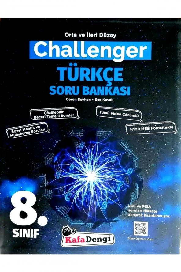 Kafa Dengi 8.Sınıf Lgs Challenger Türkçe Soru Bankası
